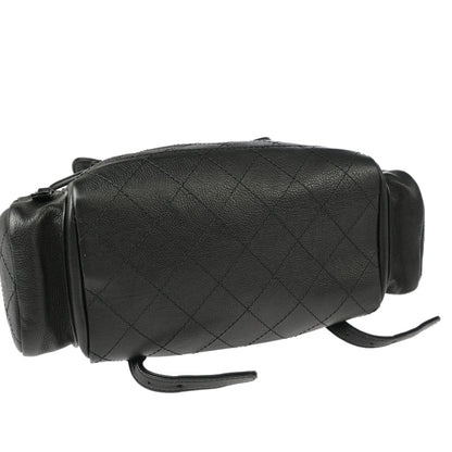 Chanel 2017 Black Calfskin Backpack