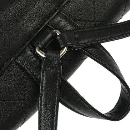 Chanel 2017 Black Calfskin Backpack