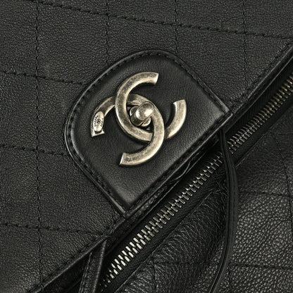 Chanel 2017 Black Calfskin Backpack