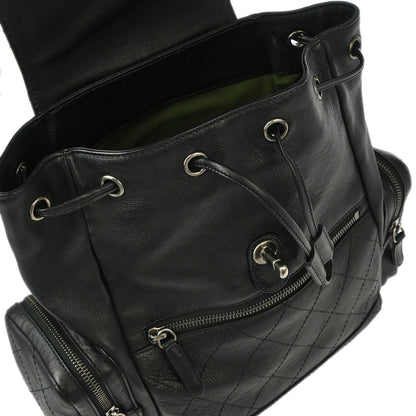 Chanel 2017 Black Calfskin Backpack