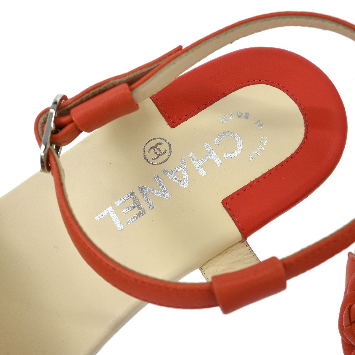 Chanel * Camelia Sandals #37