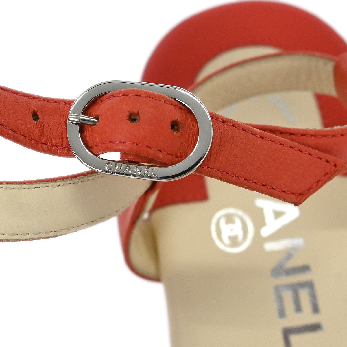 Chanel * Camelia Sandals #37