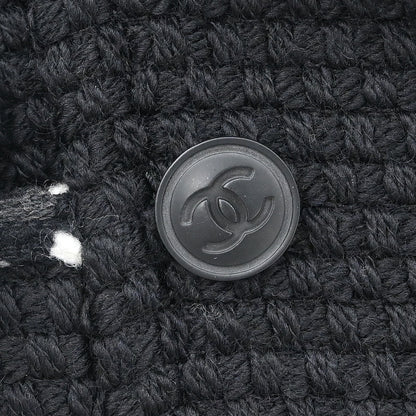 Chanel 2010 Double Breasted Jacket Black #38
