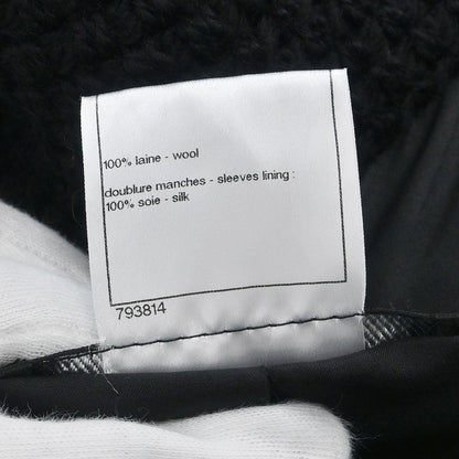 Chanel 2010 Double Breasted Jacket Black #38
