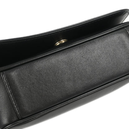 Chanel 2019 Black Lambskin Shoulder Bag