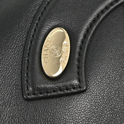 Chanel 2019 Black Lambskin Shoulder Bag