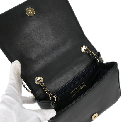 Chanel 2019 Black Lambskin Shoulder Bag