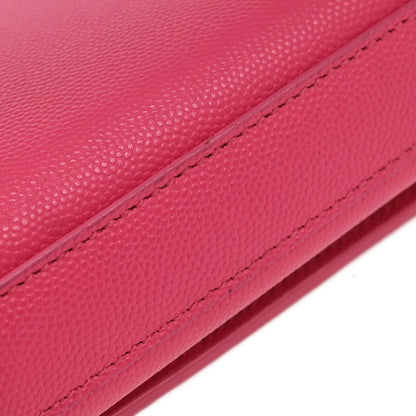 Saint Laurent Pink Leather Kate Shoulder Bag