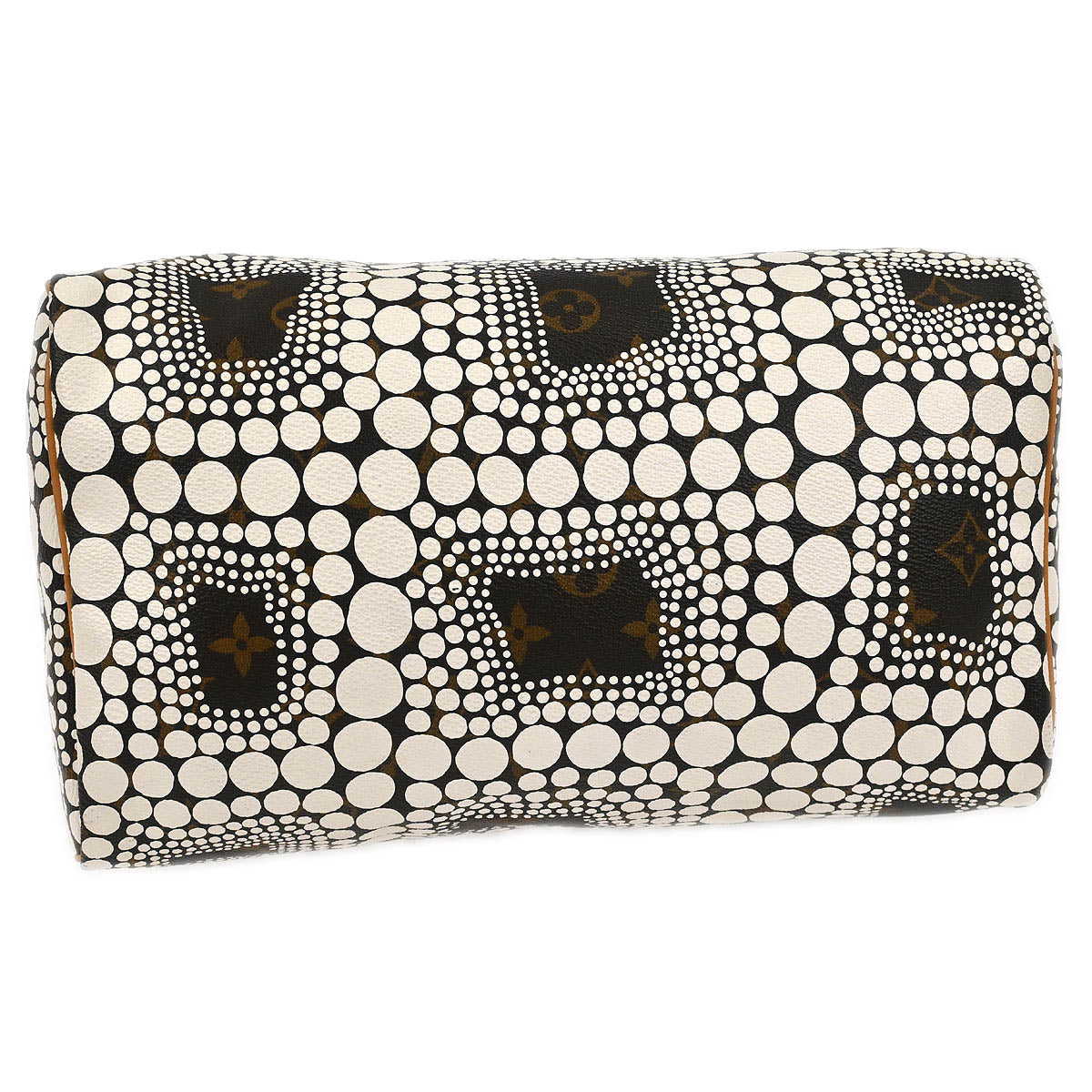 Louis Vuitton White Monogram Town Speedy 30 Handbag M40690