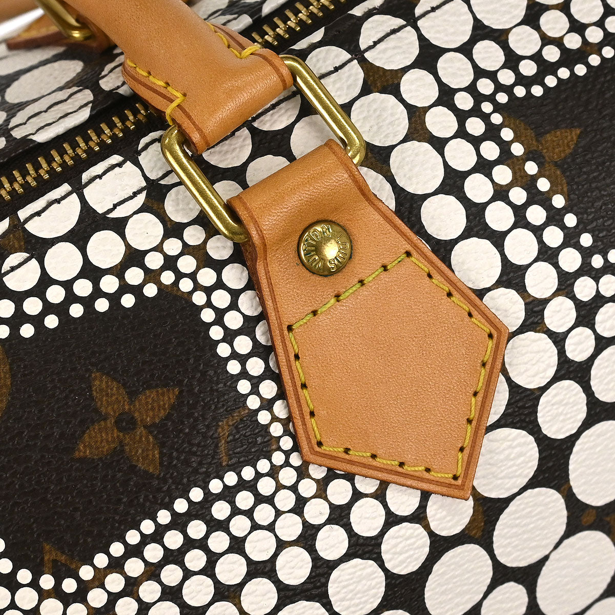 Louis Vuitton White Monogram Town Speedy 30 Handbag M40690