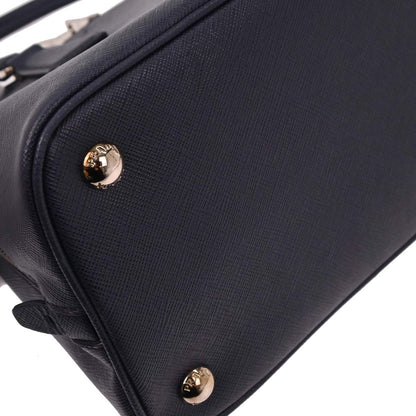 Prada Navy Leather Promenade 2way Shoulder Handbag