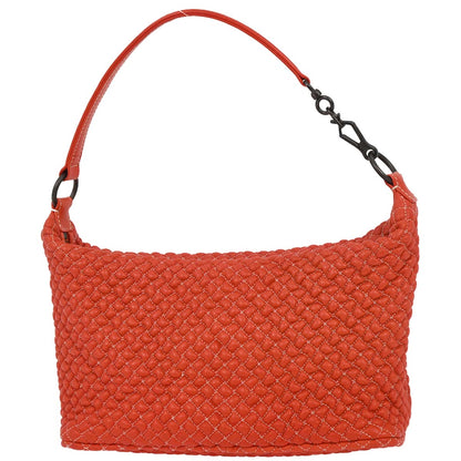 Bottega Veneta Red Leather Handbag