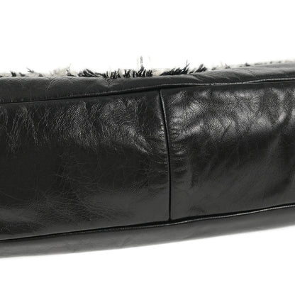 Chanel 2010-2011 Black Lambskin Shoulder Bag