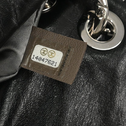 Chanel 2010-2011 Black Lambskin Shoulder Bag