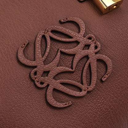 Loewe Brown Leather Amazona 28 Handbag