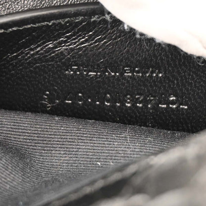 Saint Laurent * Black Python College 2way Shoulder Handbag