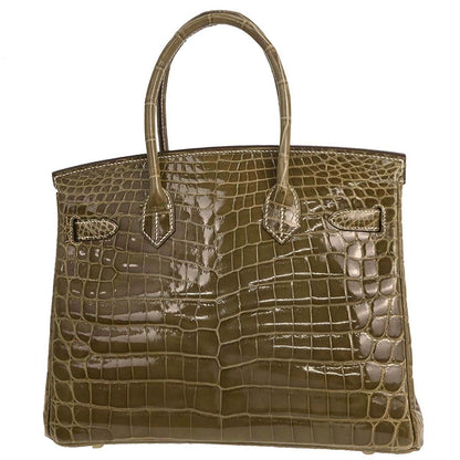 Hermes * Ficelle Niloticus Birkin 30 Handbag