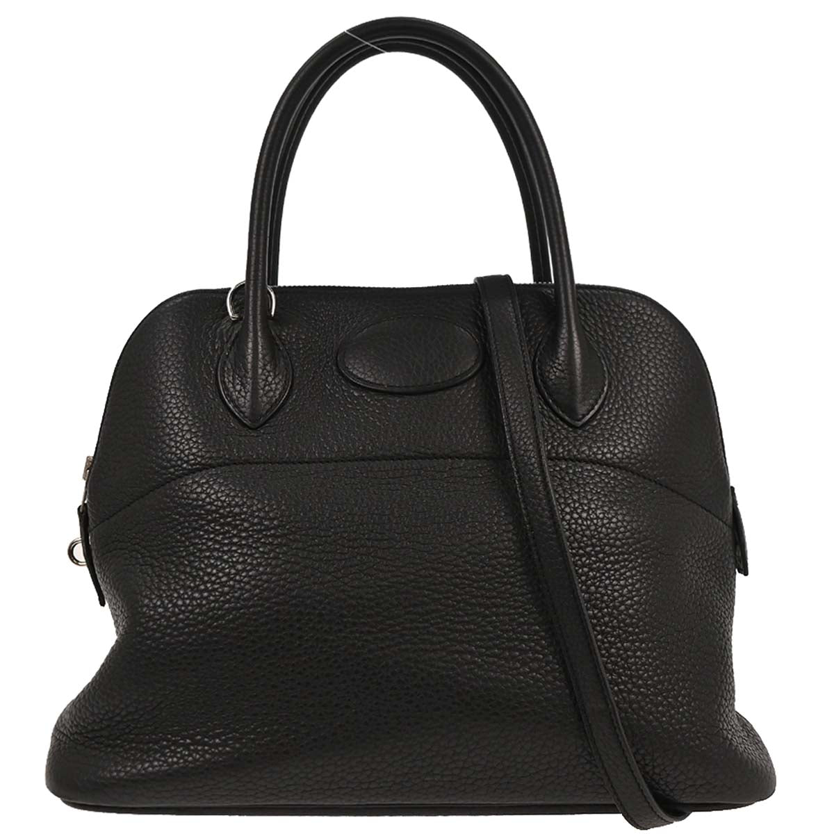 Hermes Black Taurillon Clemence Bolide 31 2way Shoulder Handbag