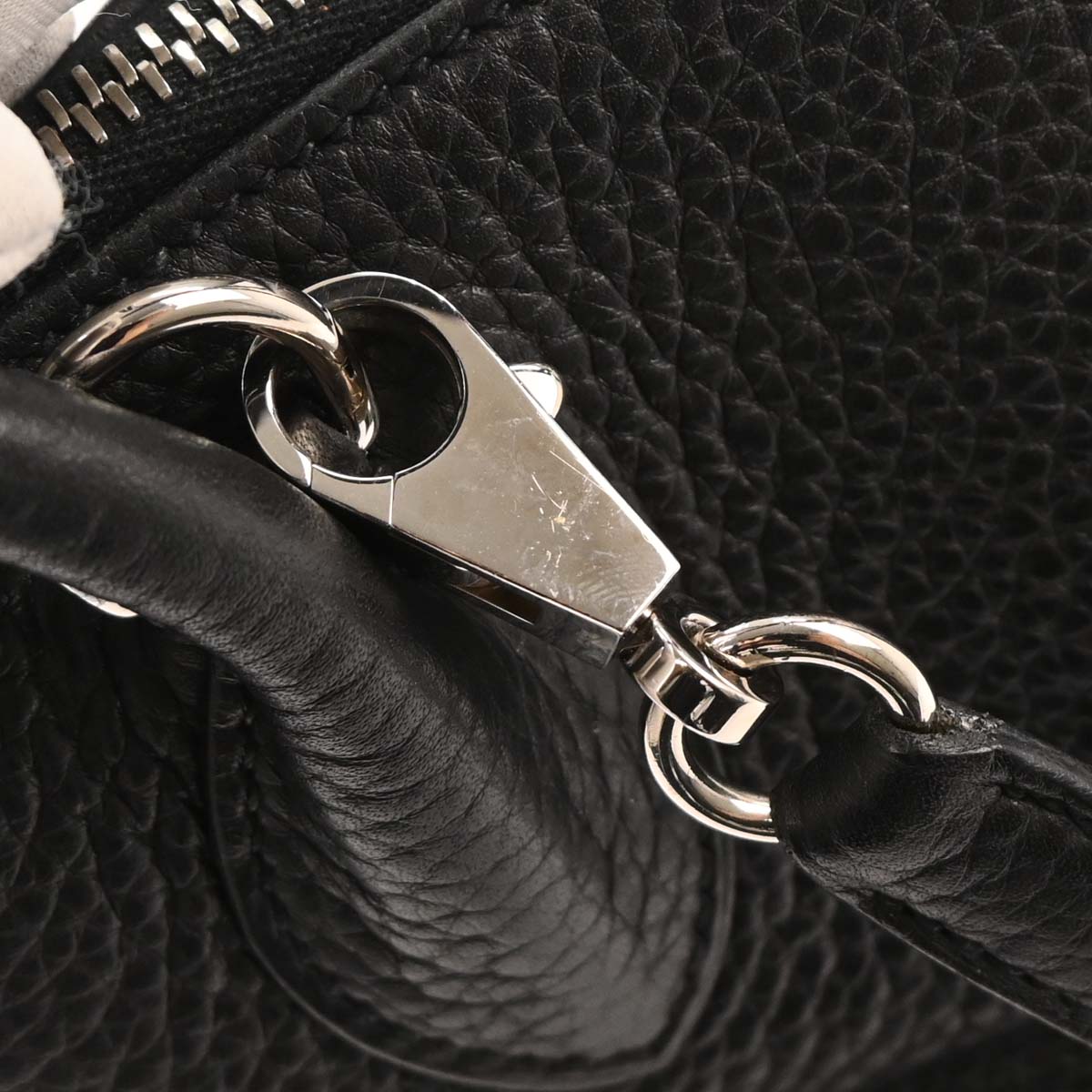 Hermes Black Taurillon Clemence Bolide 31 2way Shoulder Handbag