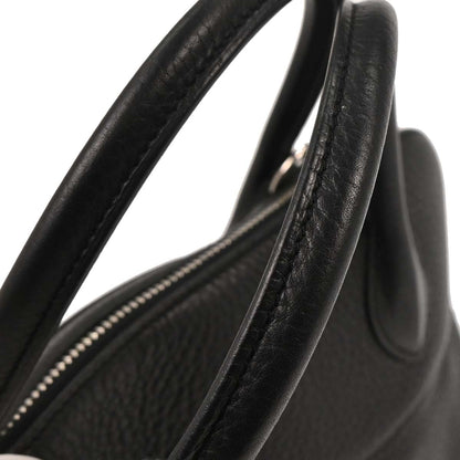 Hermes Black Taurillon Clemence Bolide 31 2way Shoulder Handbag