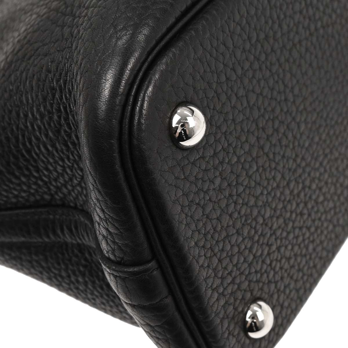 Hermes Black Taurillon Clemence Bolide 31 2way Shoulder Handbag