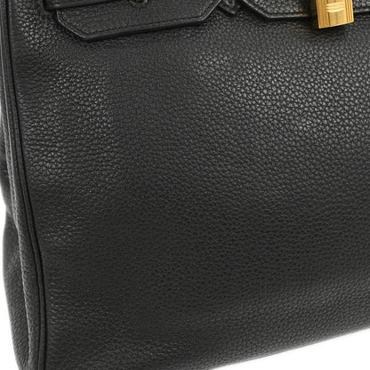Hermes Black Togo Birkin 35 Handbag