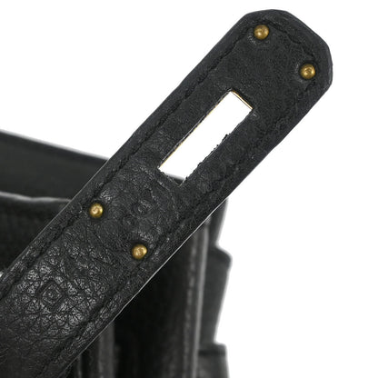 Hermes Black Togo Birkin 35 Handbag