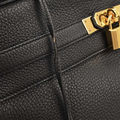 Hermes Black Togo Kelly 35 Retourne 2way Shoulder Handbag