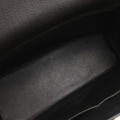 Hermes Black Togo Kelly 35 Retourne 2way Shoulder Handbag