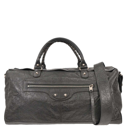 Balenciaga Gray Squash 2way Shoulder Duffle Bag