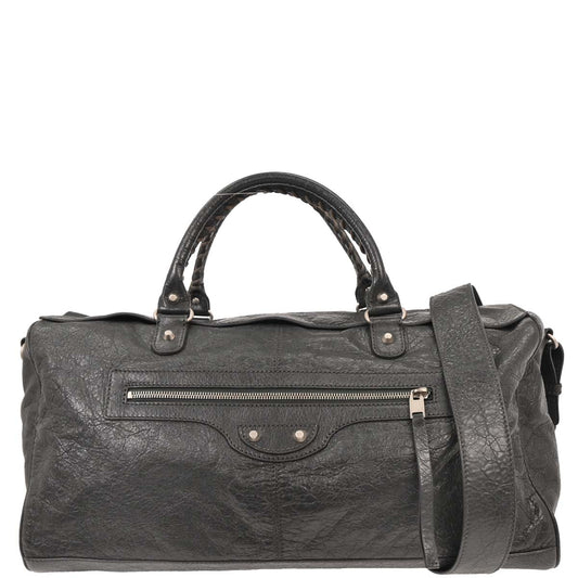 Balenciaga Gray Squash 2way Shoulder Duffle Bag
