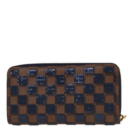 Louis Vuitton Blue Damier Payette Zippy Wallet N63172