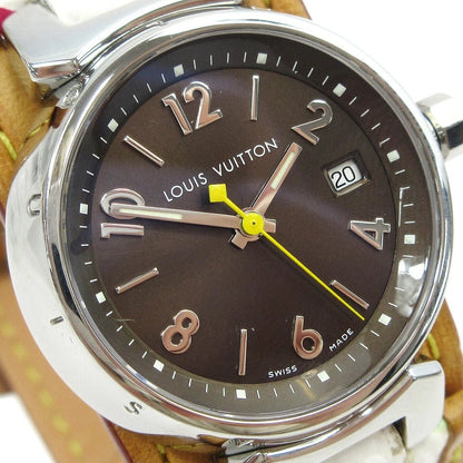 Louis Vuitton Q1211 Tambour Quartz Watch Multicolor