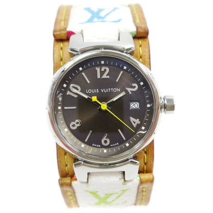 Louis Vuitton Q1211 Tambour Quartz Watch Multicolor