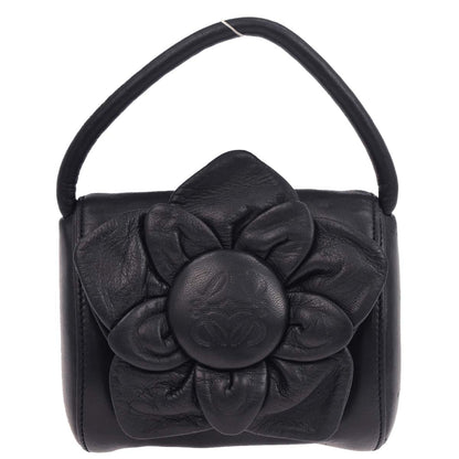 Loewe Navy Leather Handbag