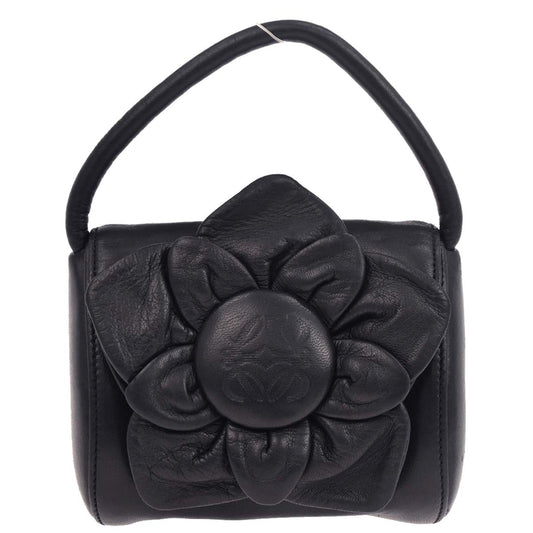 Loewe Navy Leather Handbag