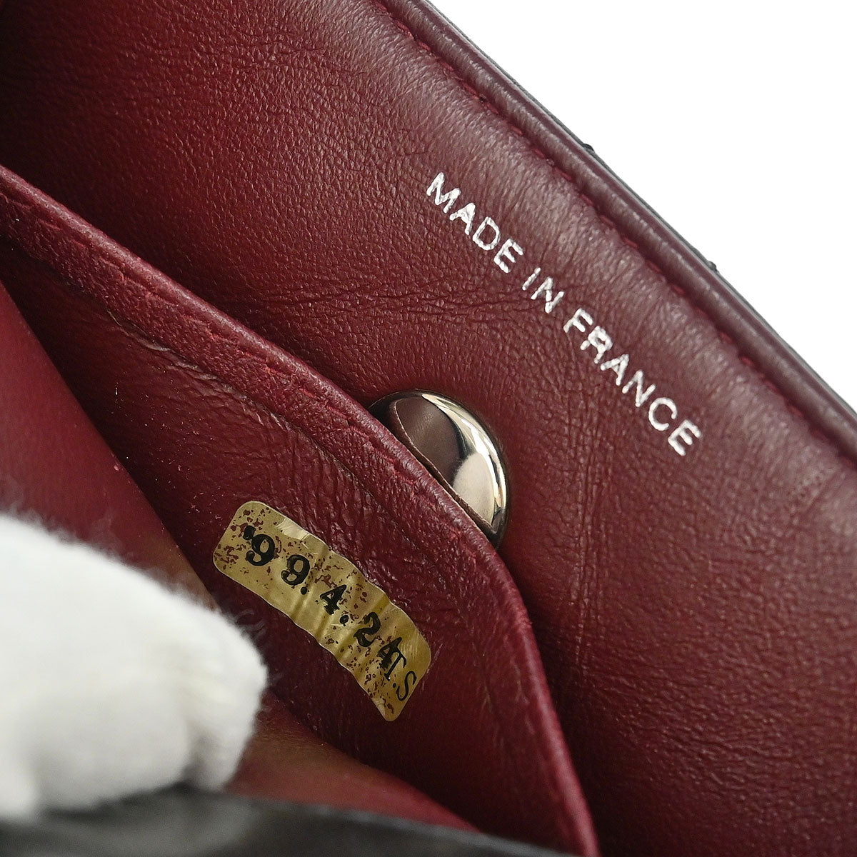 Chanel 1997-1999 Black Lambskin Handbag