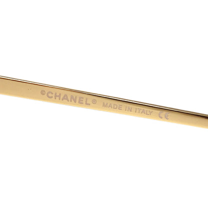 Chanel Sunglasses Eyewear Brown Small Good