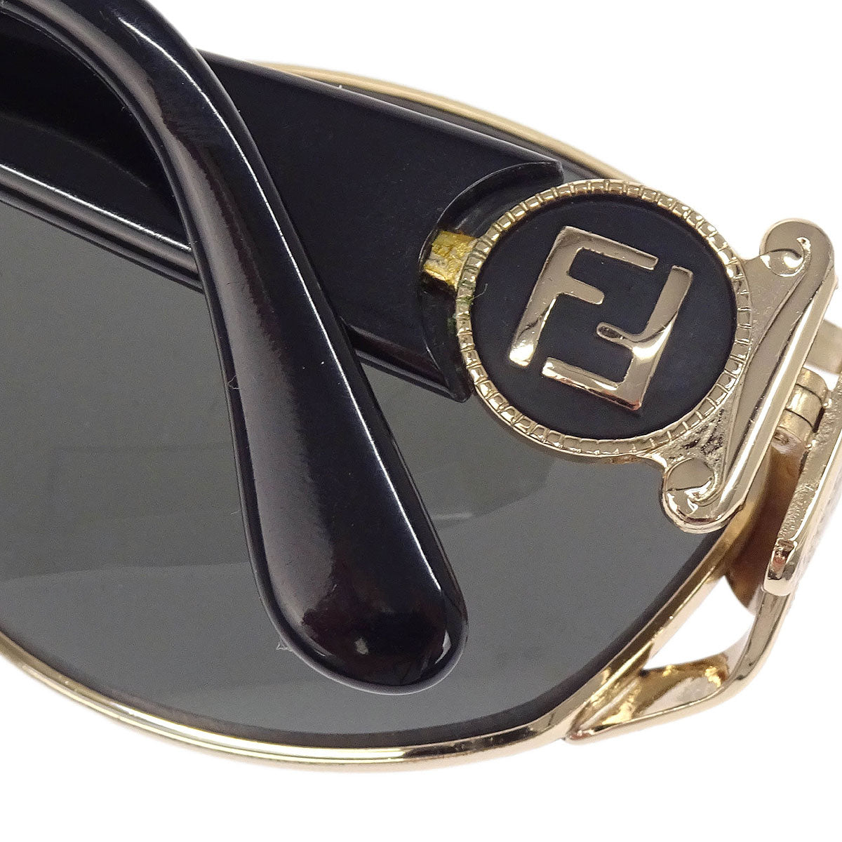 Fendi Sunglasses Eyewear Black Small Good