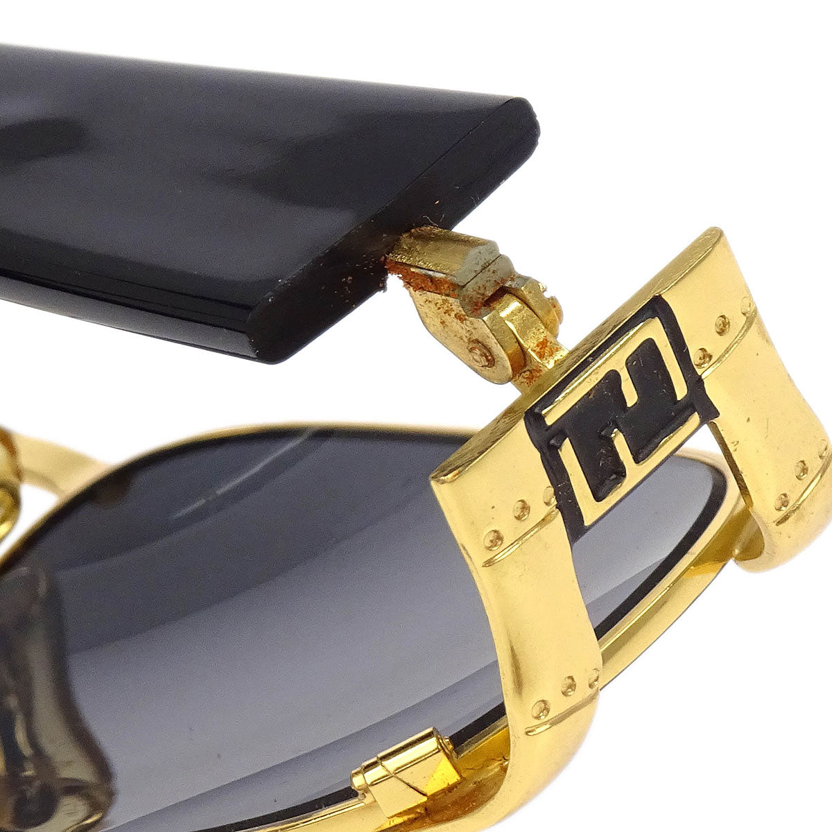 Fendi Sunglasses Eyewear Black Small Good