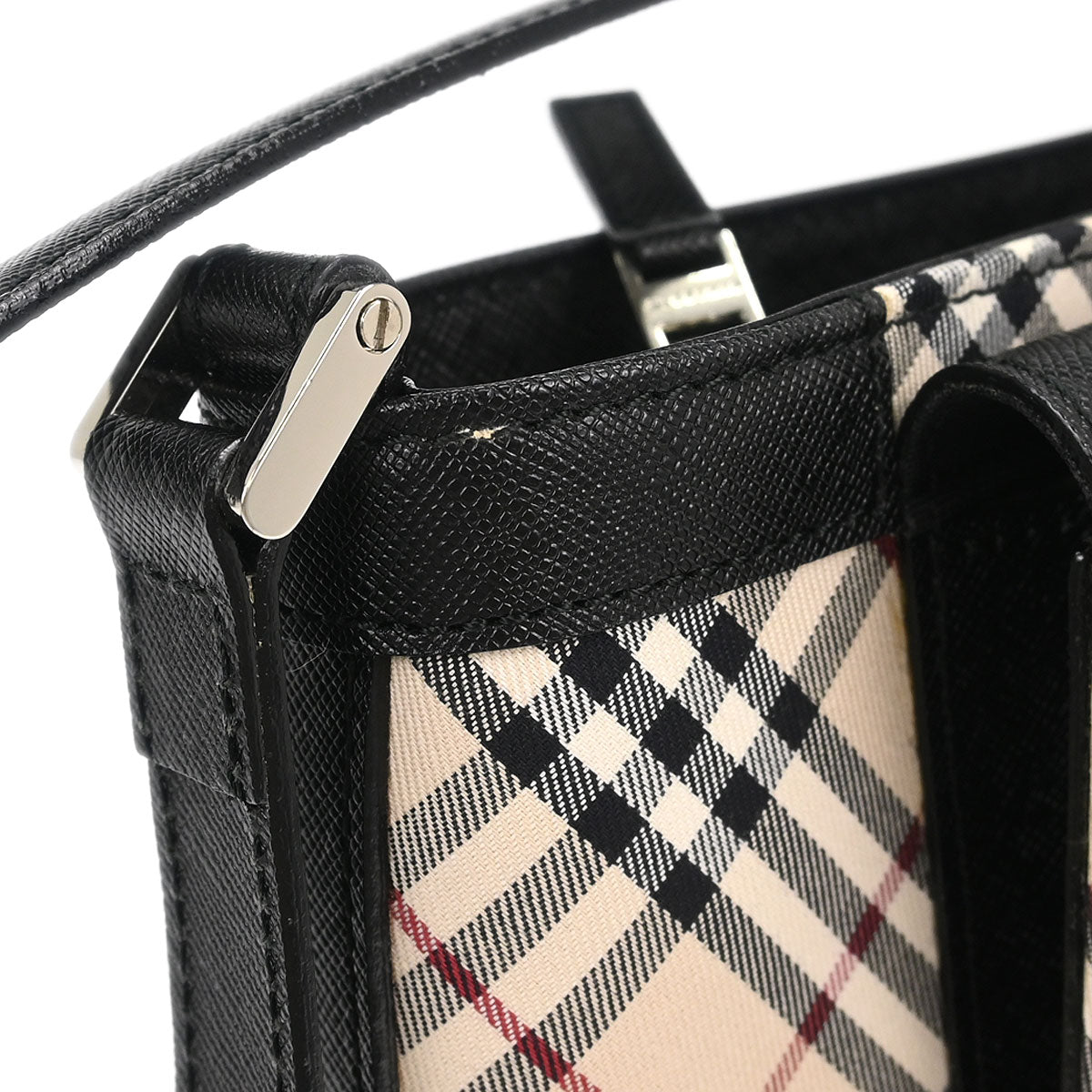 Burberry Beige Burberry Check Handbag