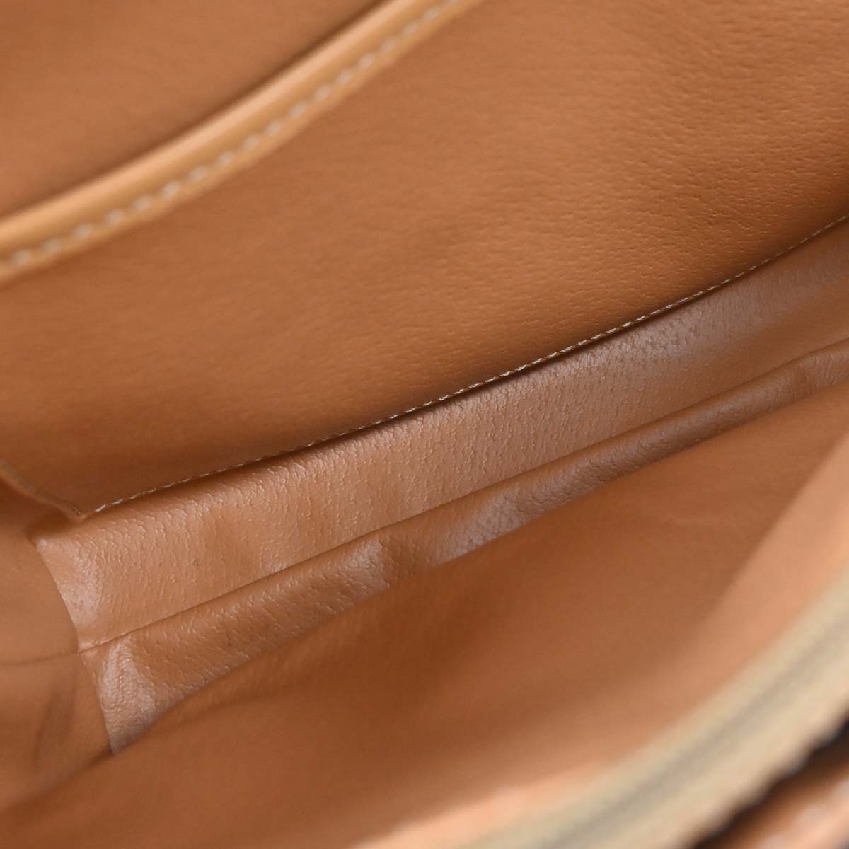 Celine Brown Macadam Shoulder Bag
