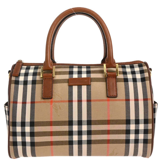 Burberry Beige House Check Handbag