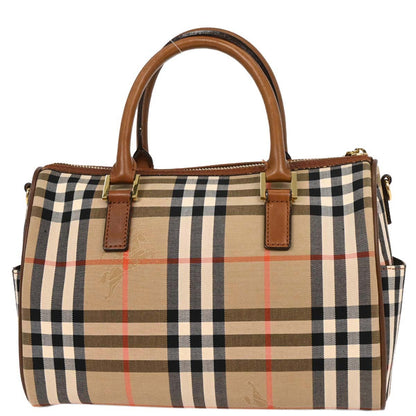 Burberry Beige House Check Handbag
