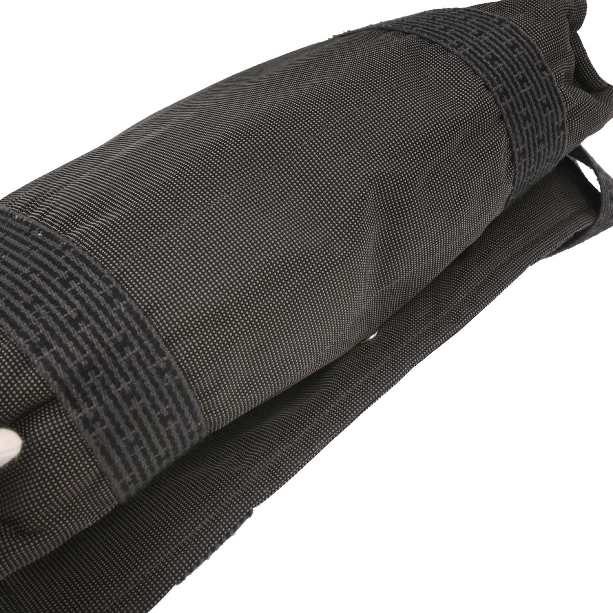 Hermes Gray Canvas Herline Besace MM Messenger Bag