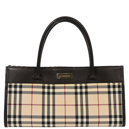 Burberry Beige Burberry Check Handbag