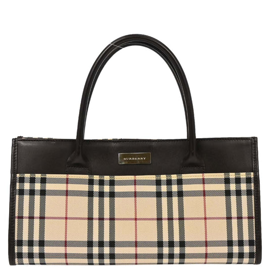 Burberry Beige Burberry Check Handbag