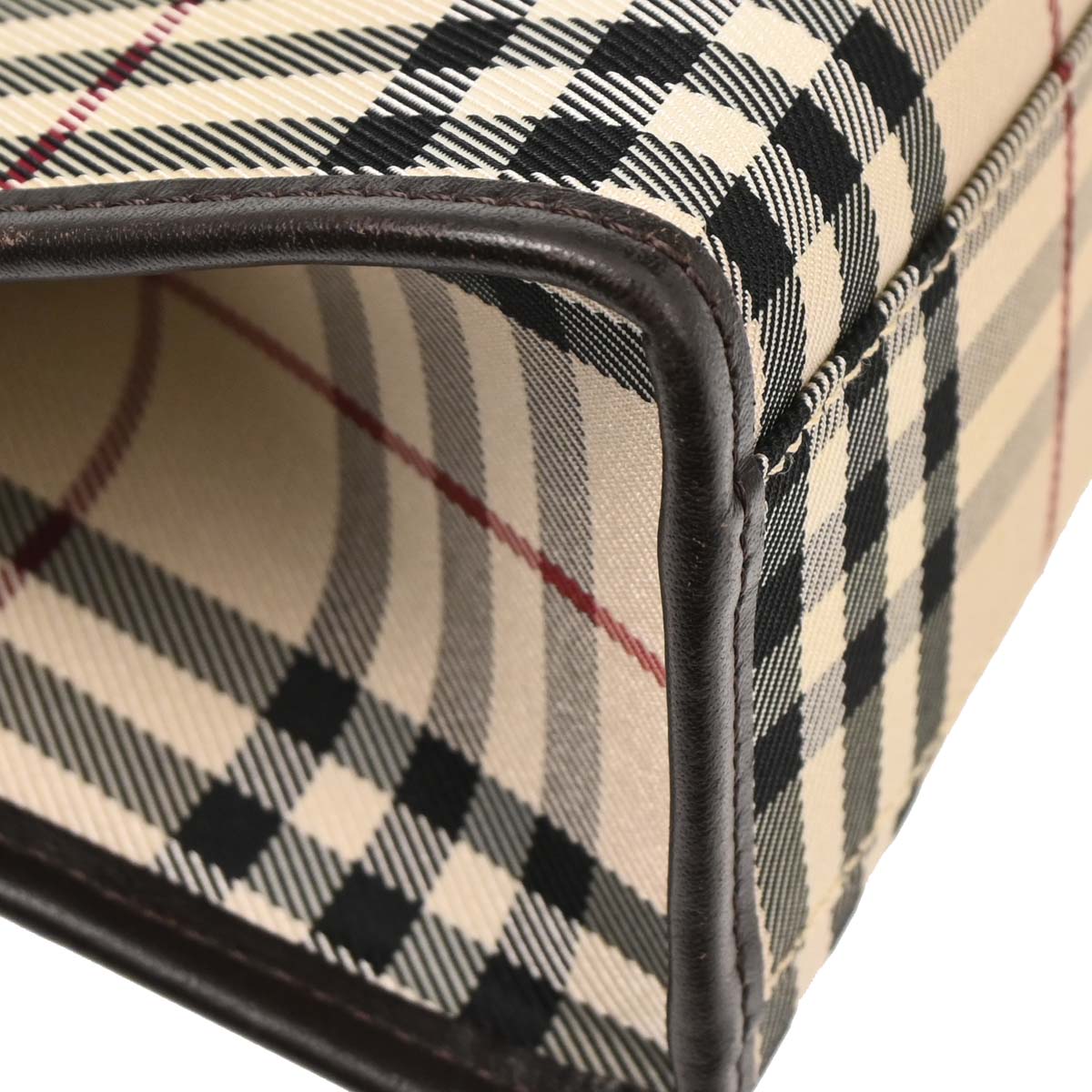 Burberry Beige Burberry Check Handbag