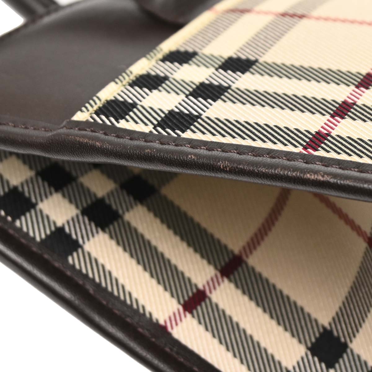 Burberry Beige Burberry Check Handbag
