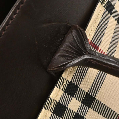 Burberry Beige Burberry Check Handbag